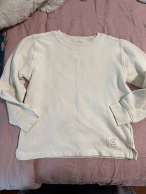 Zara Cream Knit Top